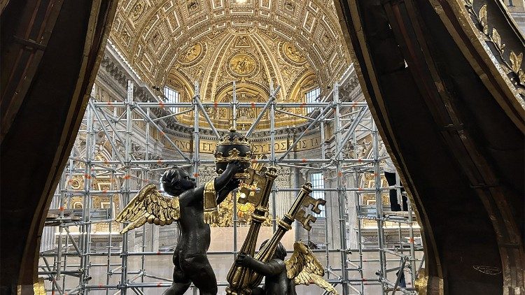 Vaticano: Baldaquino de Bernini será inaugurado em 27 de outubro 2 Vaticano Baldaquino de Bernini sera inaugurado em 27 de outubro 2