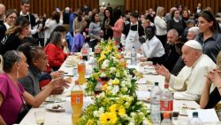 Papa almoçará com 1.300 pessoas carentes 1 Foto: Vatican news/ Vatican media